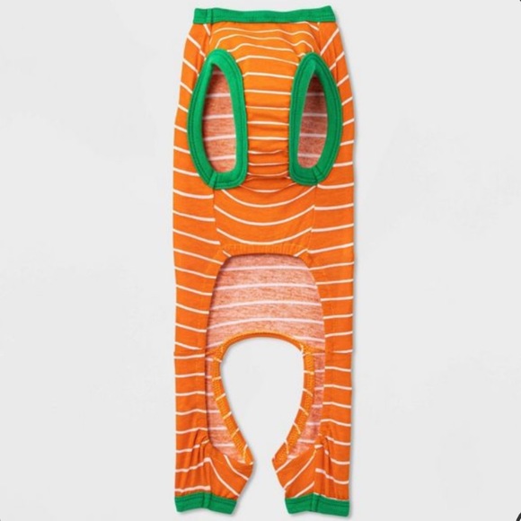 Halloween Pumpkin Dog and Cat Pajamas - Picture 3 of 5